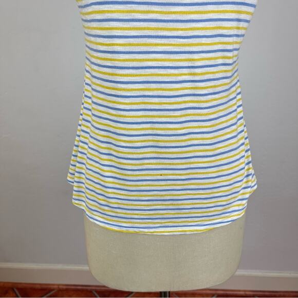 By Anthropologie Stripe Scoop Neck Tee - Picture 7 of 7